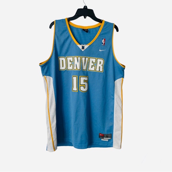 Vintage Reebok Denver Nuggets Carmelo Anthony 15 Jersey size Large - Picture 1 of 10